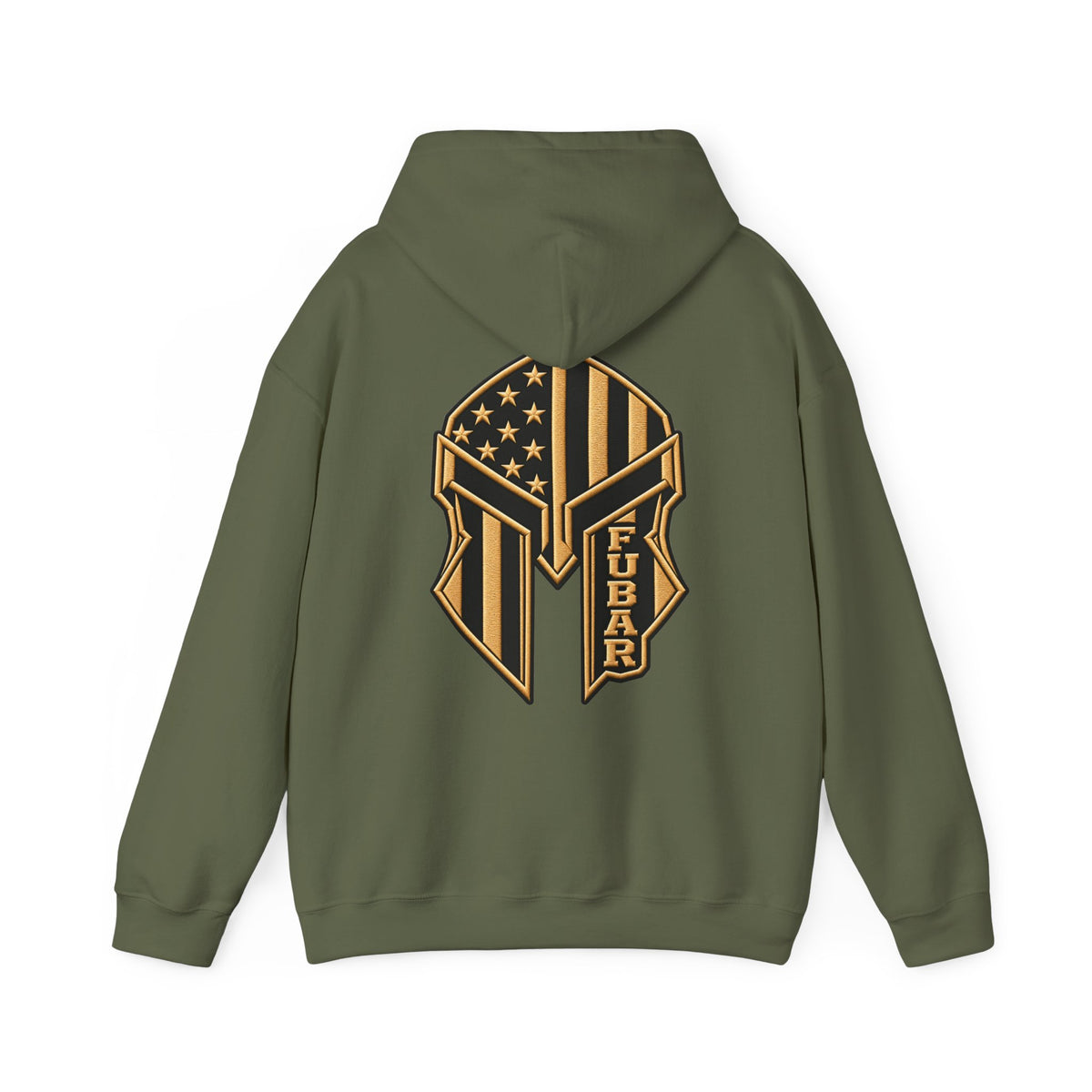 FUBAR Fashion Patriot Spartan Hoodie-Fubar Front