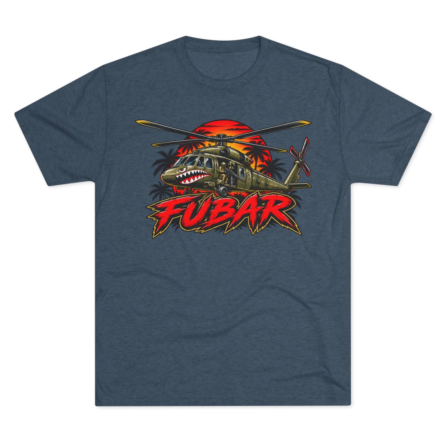 FUBAR Military Helicopter Tee