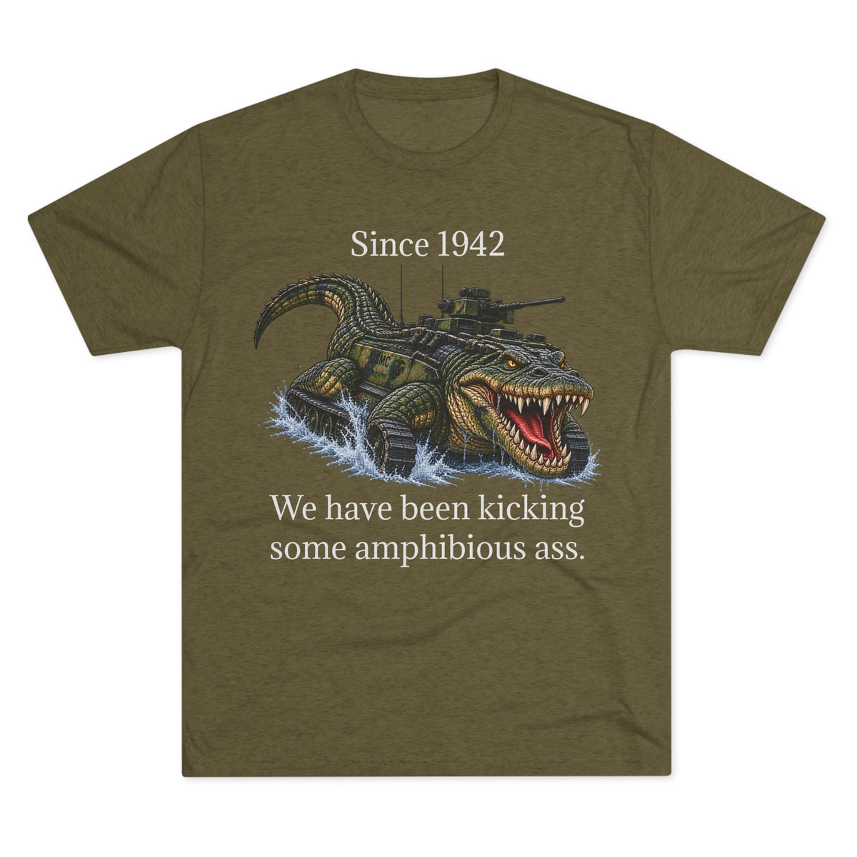 Vintage Military Alligator Tee — 1942