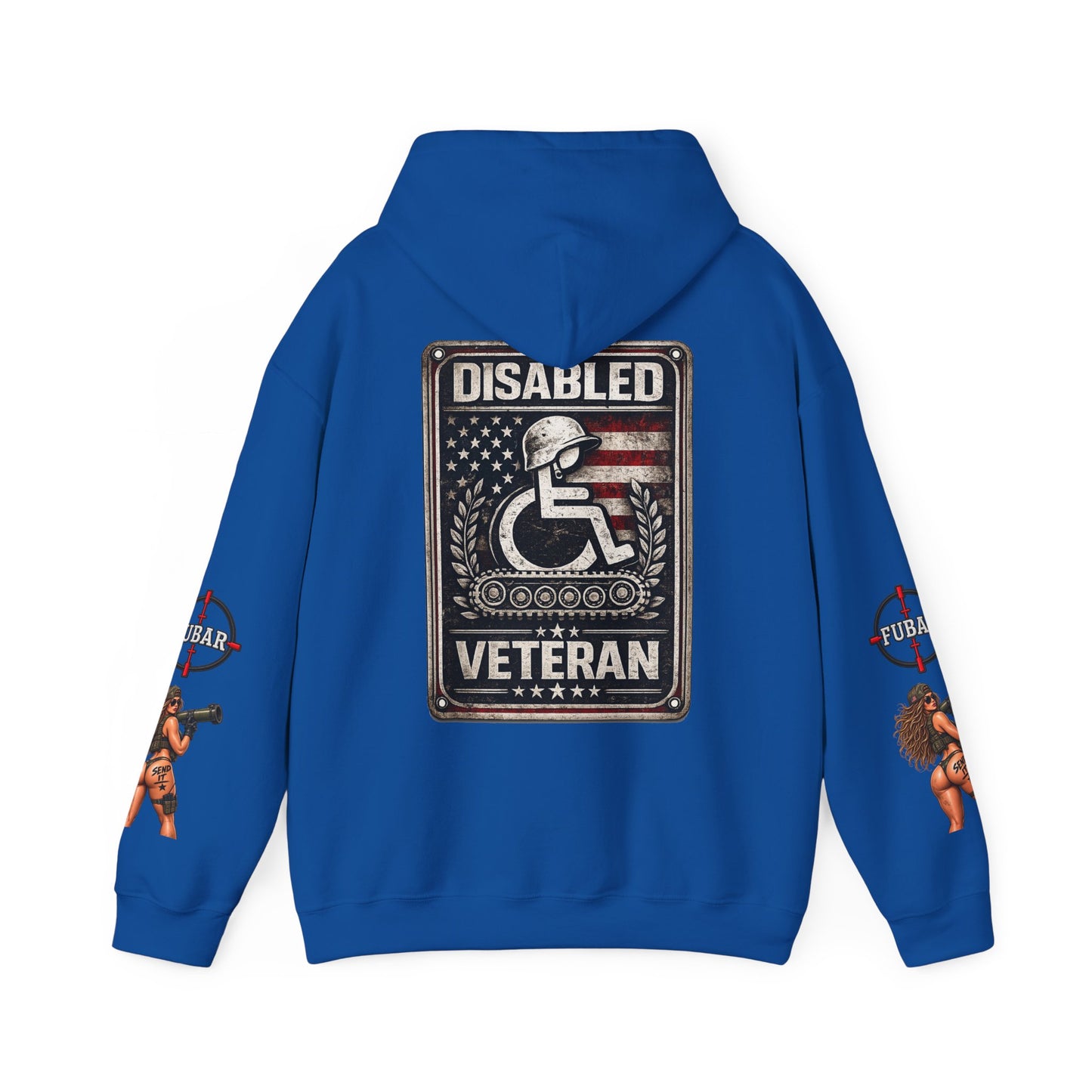 Disabled Veteran Hoodie — FUBAR Fashion "Dress Accordingly"