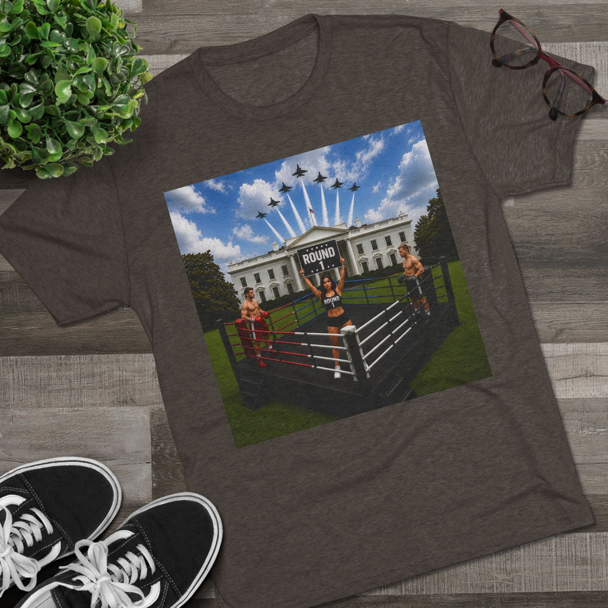 Fight Night White House Graphic Tee