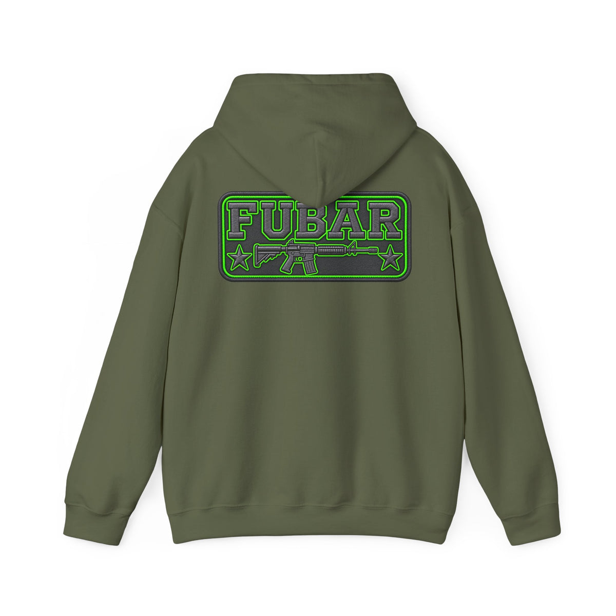 FUBAR Grenade Graphic Hoodie — Military-Inspired Tactical Streetwear