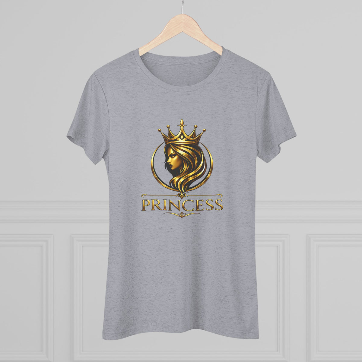 Women's Princess Gold Crown (T-Shirt)
