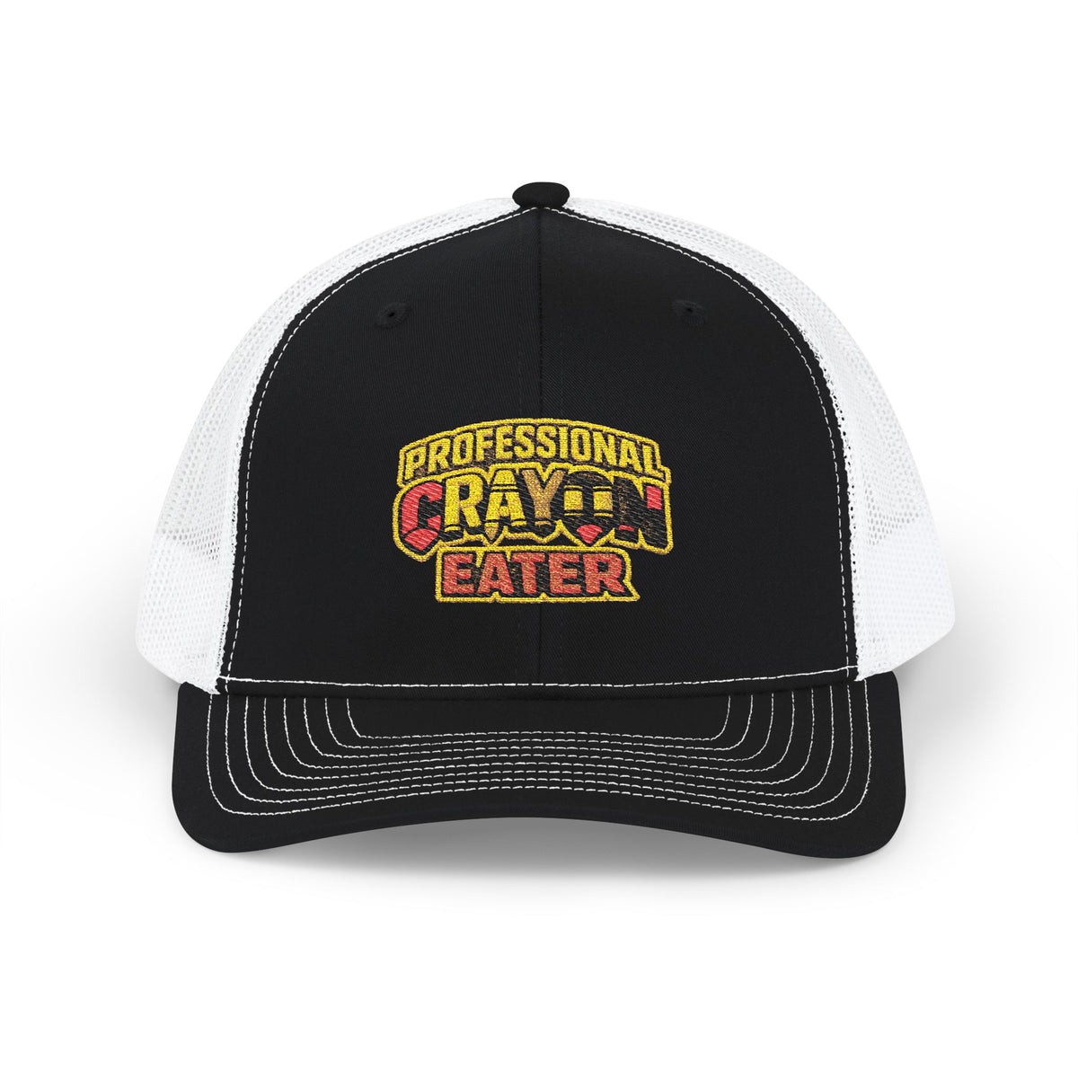 Richardson Professional Crayon Eater Snapback Trucker Cap (Embroidered)