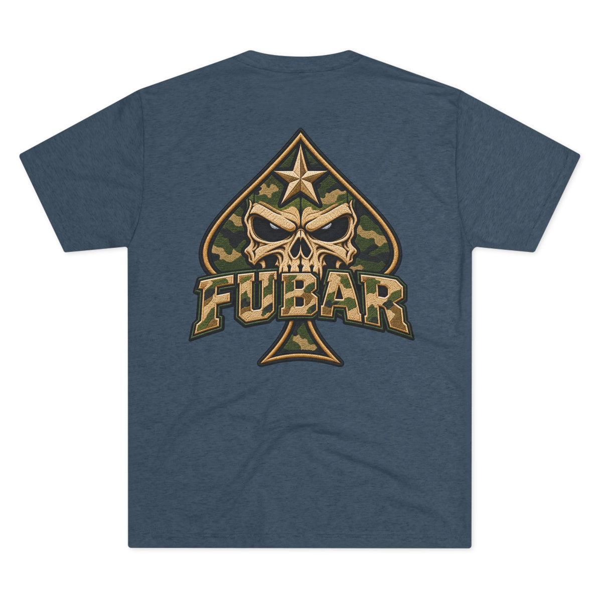 "Morale Is a Mission" FUBAR Skull Graphic Shirt