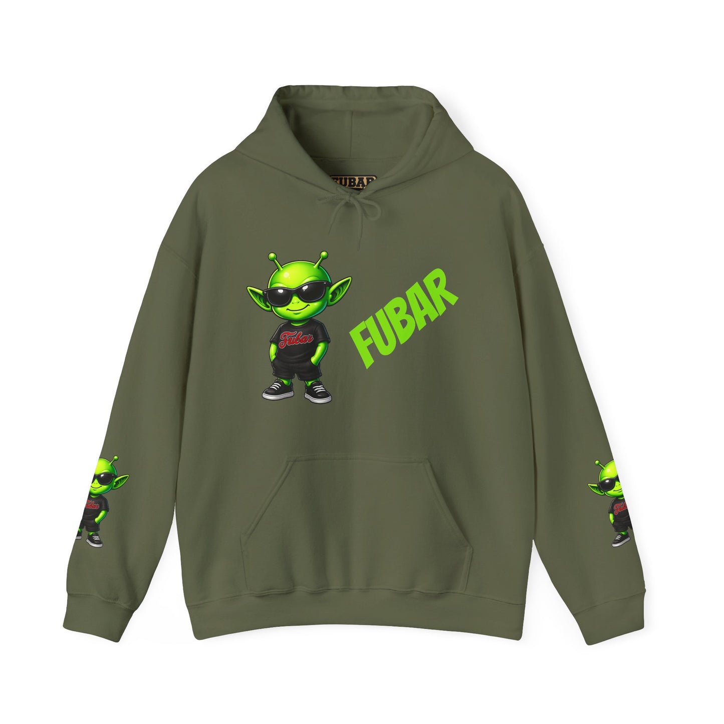 FUBAR Alien Logo Hoodie