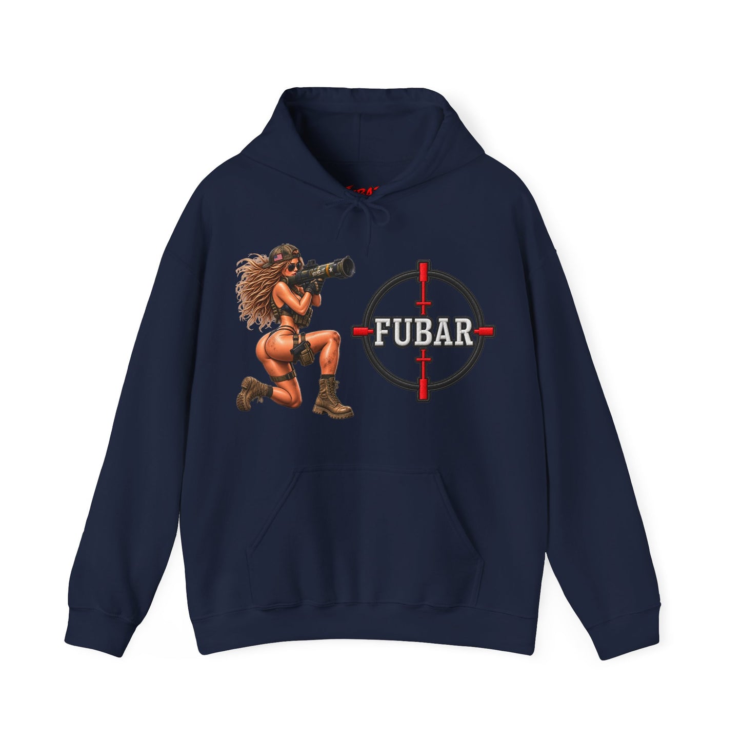 FUBAR Sniper Pin-Up Hoodie