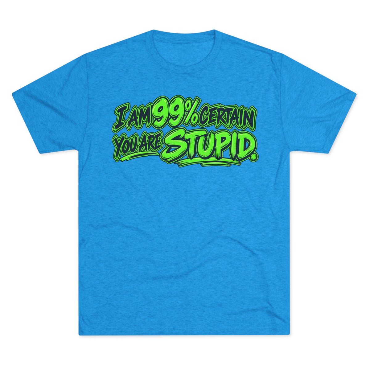 “I Am 99% Certain You Are Stupid”