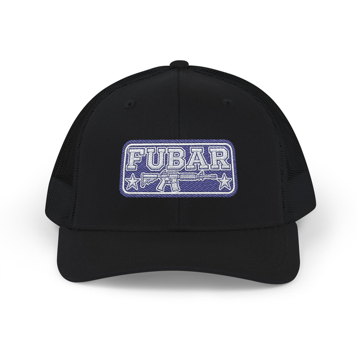Richardson FUBAR Vintage Patch Trucker Cap (Embroidered)