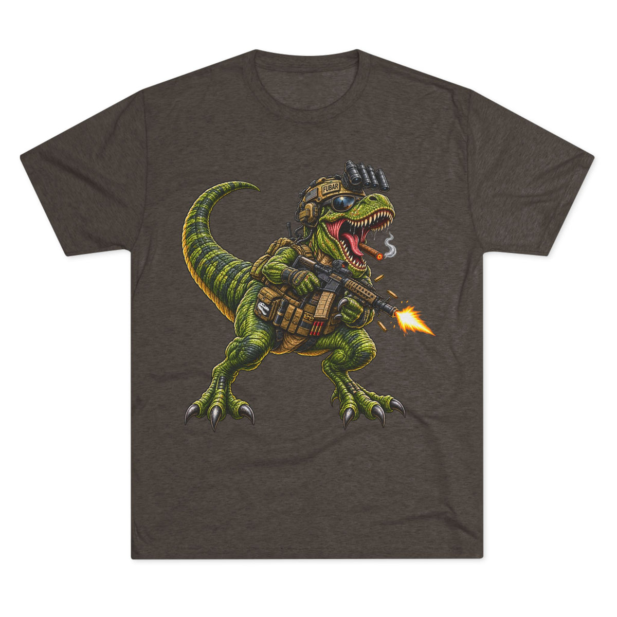 T-Rex Soldier Graphic Tee