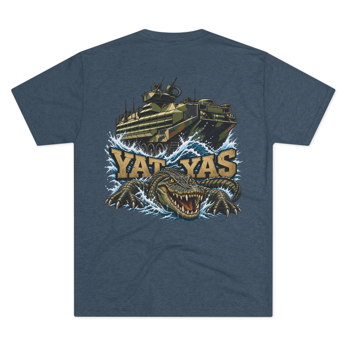 YAT YAS back-military shirt