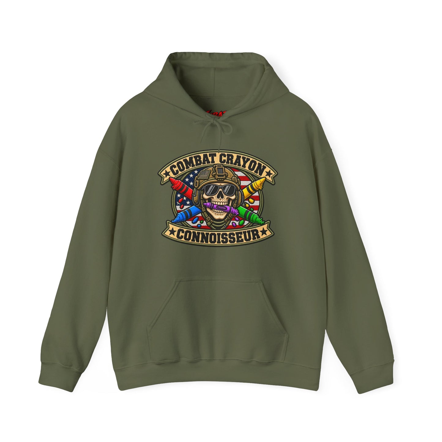 Combat Crayon Connoisseur Hoodie