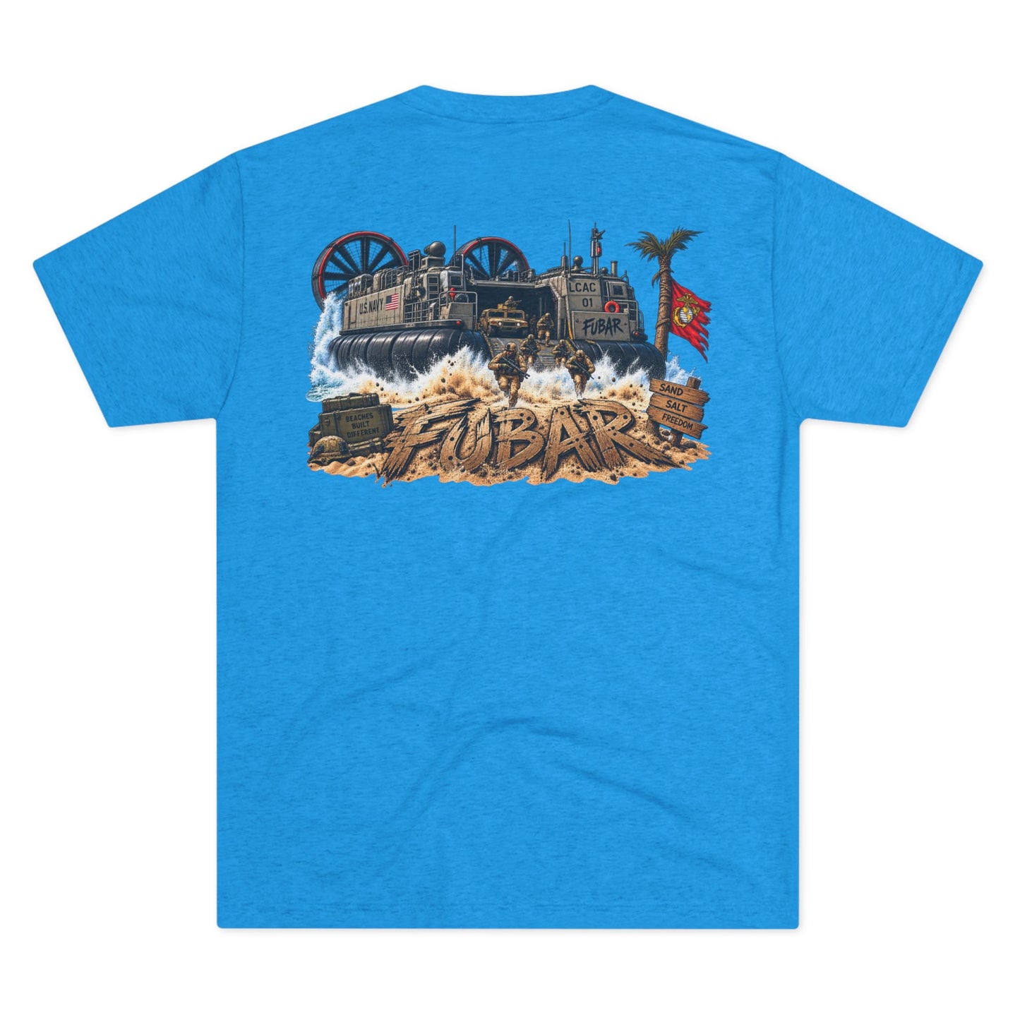 Military Ace Spade Graphic Shirt