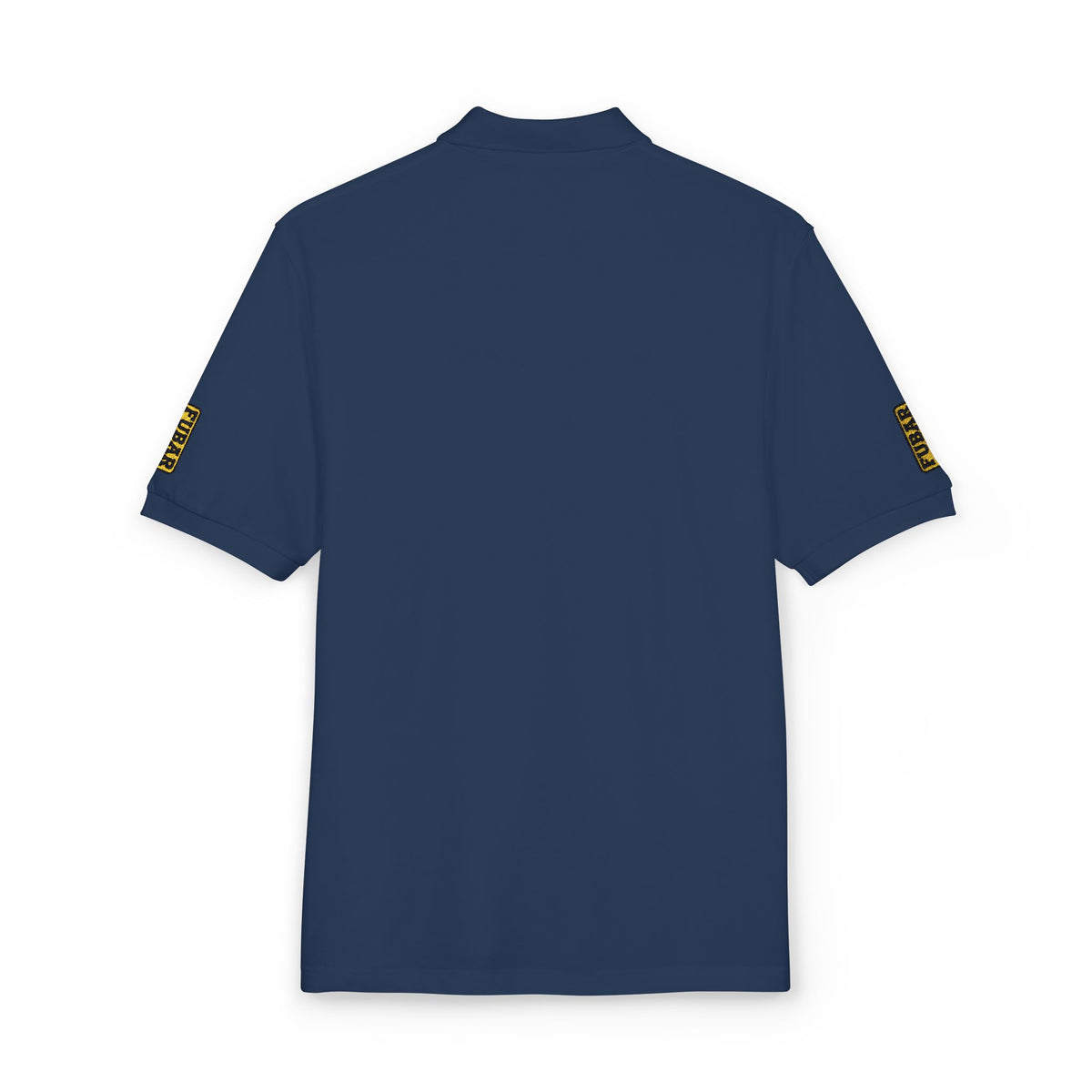 Embroidered Floral Skull Polo Shirt — Tactical Day of the Dead Style