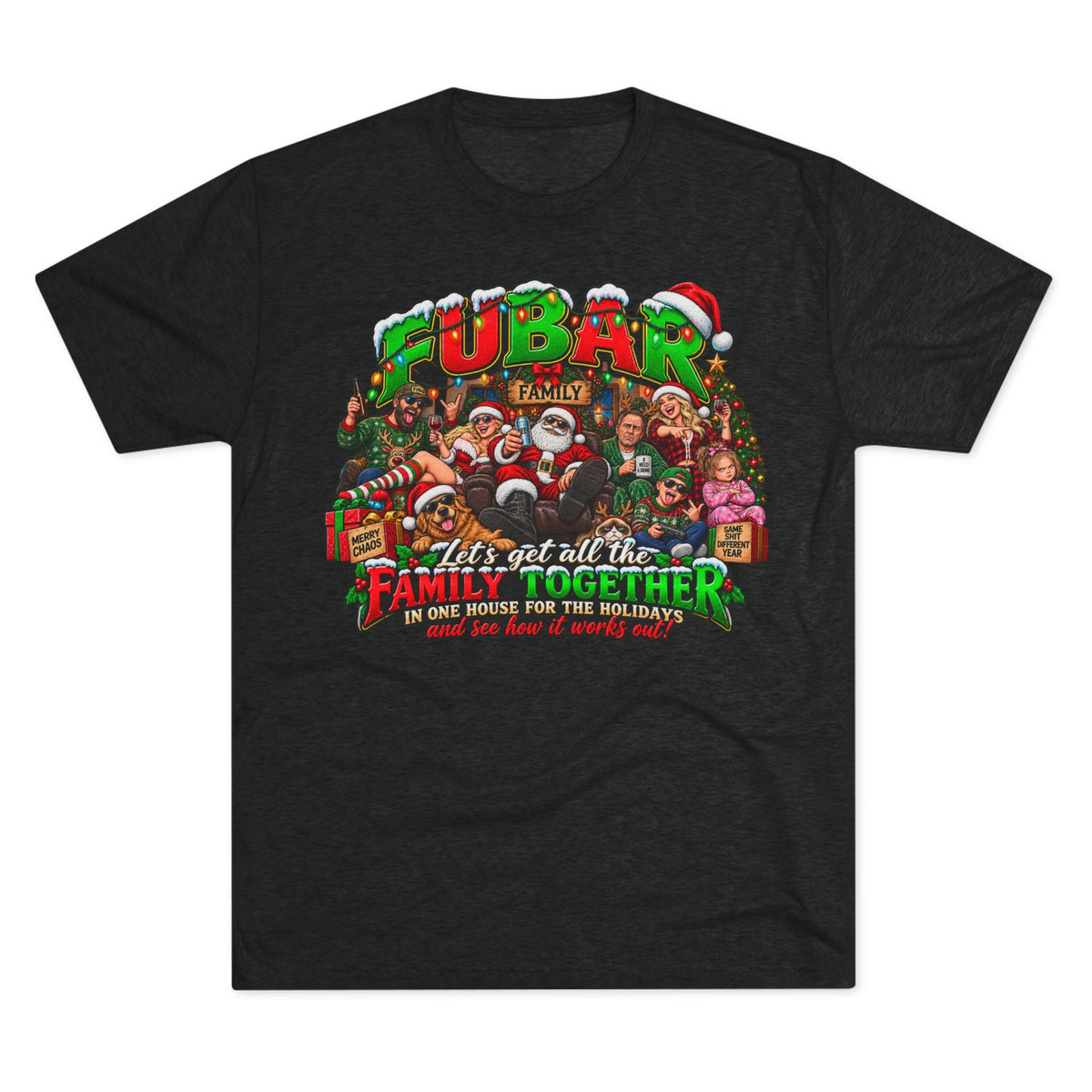 FUBAR Family Christmas Tee