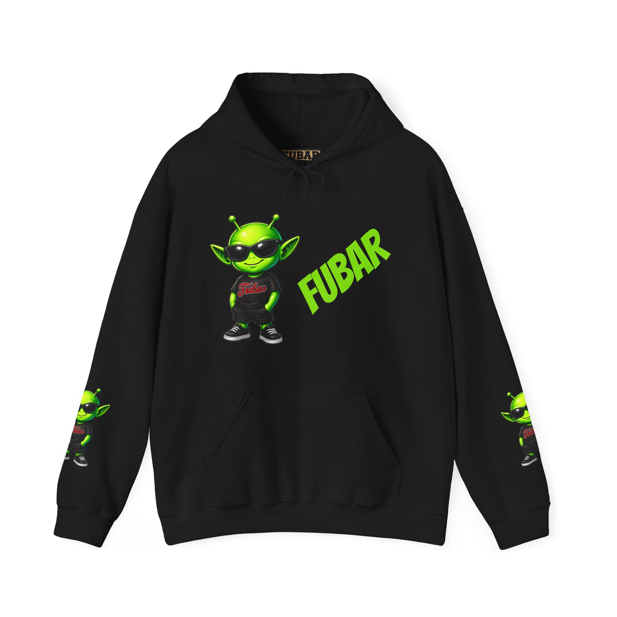 FUBAR Alien Logo Hoodie