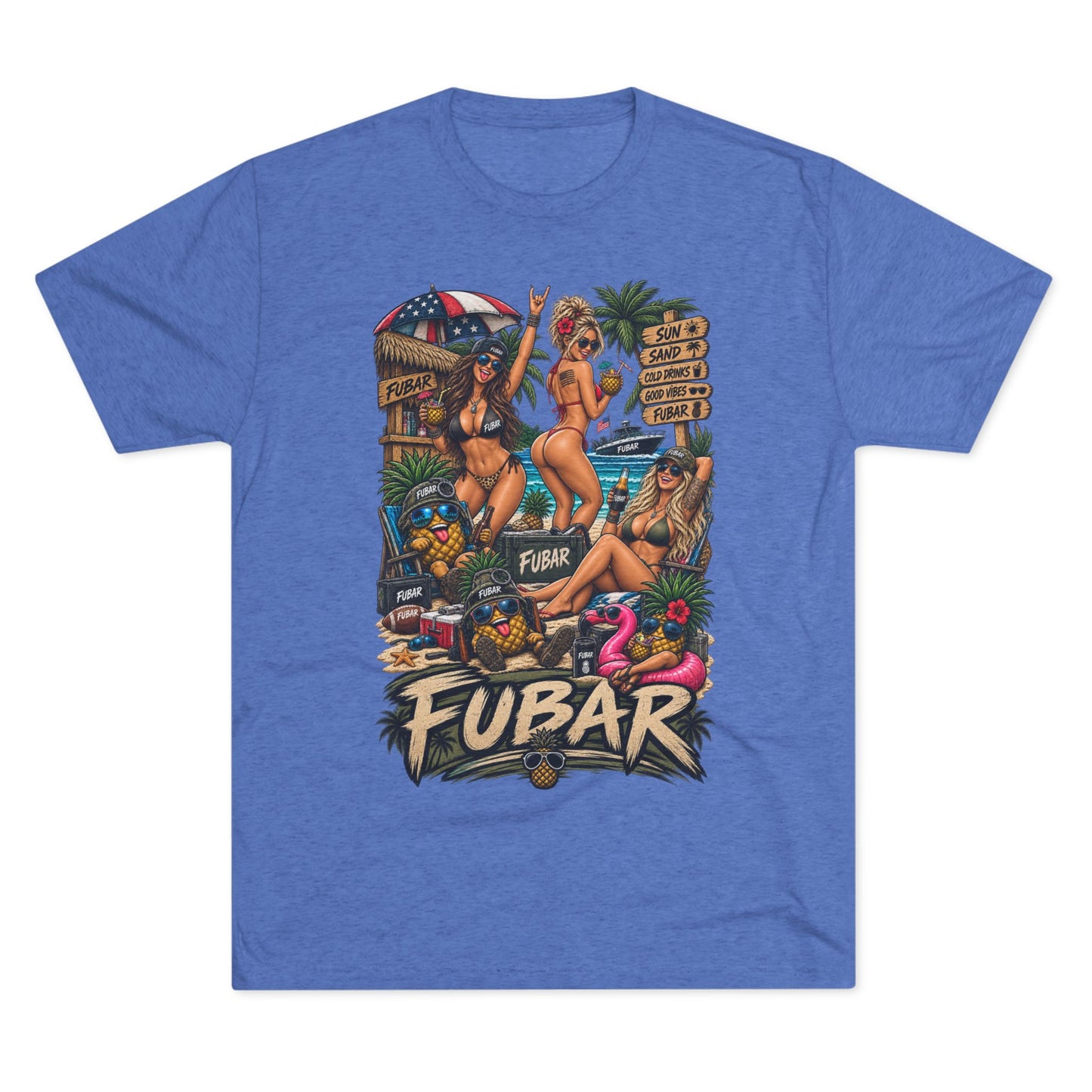 Men's FUBAR Beach Party T-Shirt