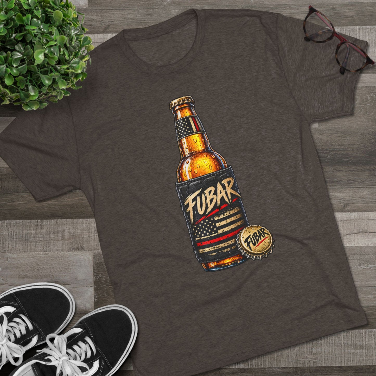 FUBAR Beer Bottle Tee