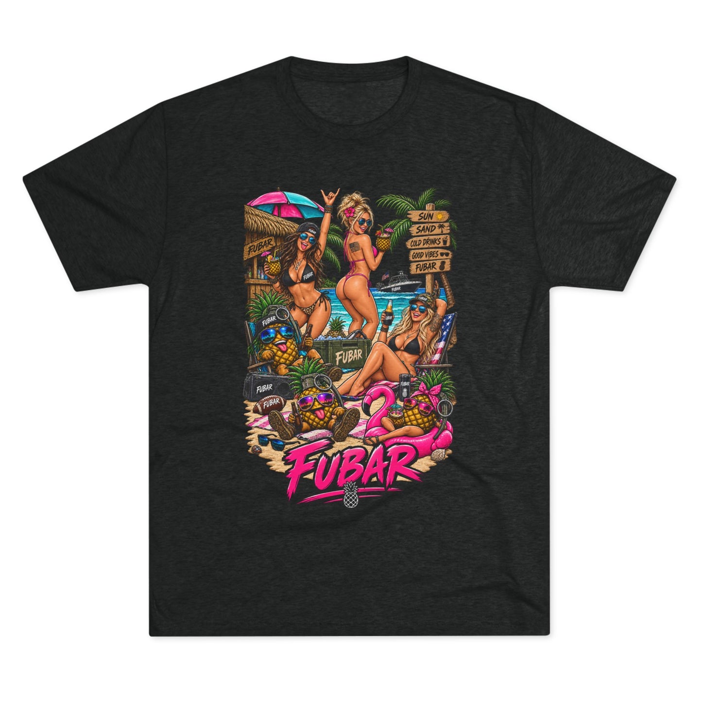 Women's FUBAR Beach Party T‑Shirt