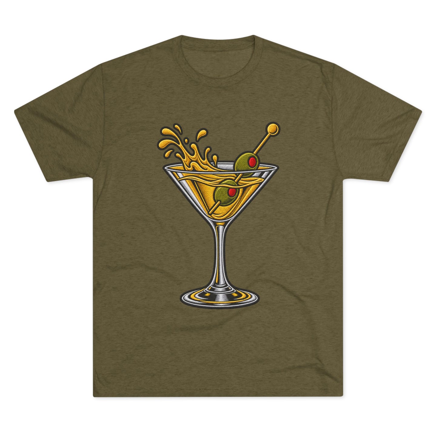 Martini & USA Flag Tee