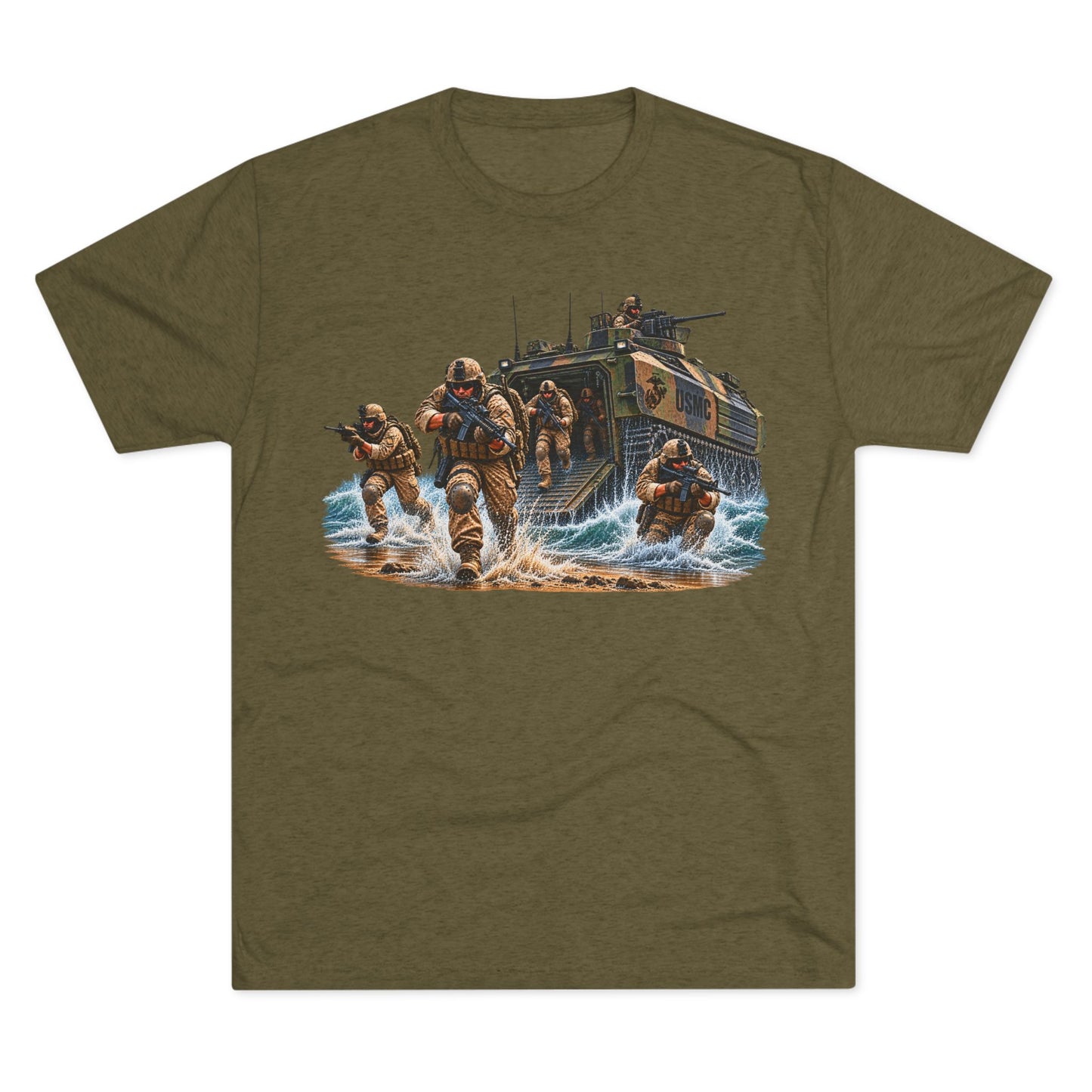 Military Beach Assault T-Shirt