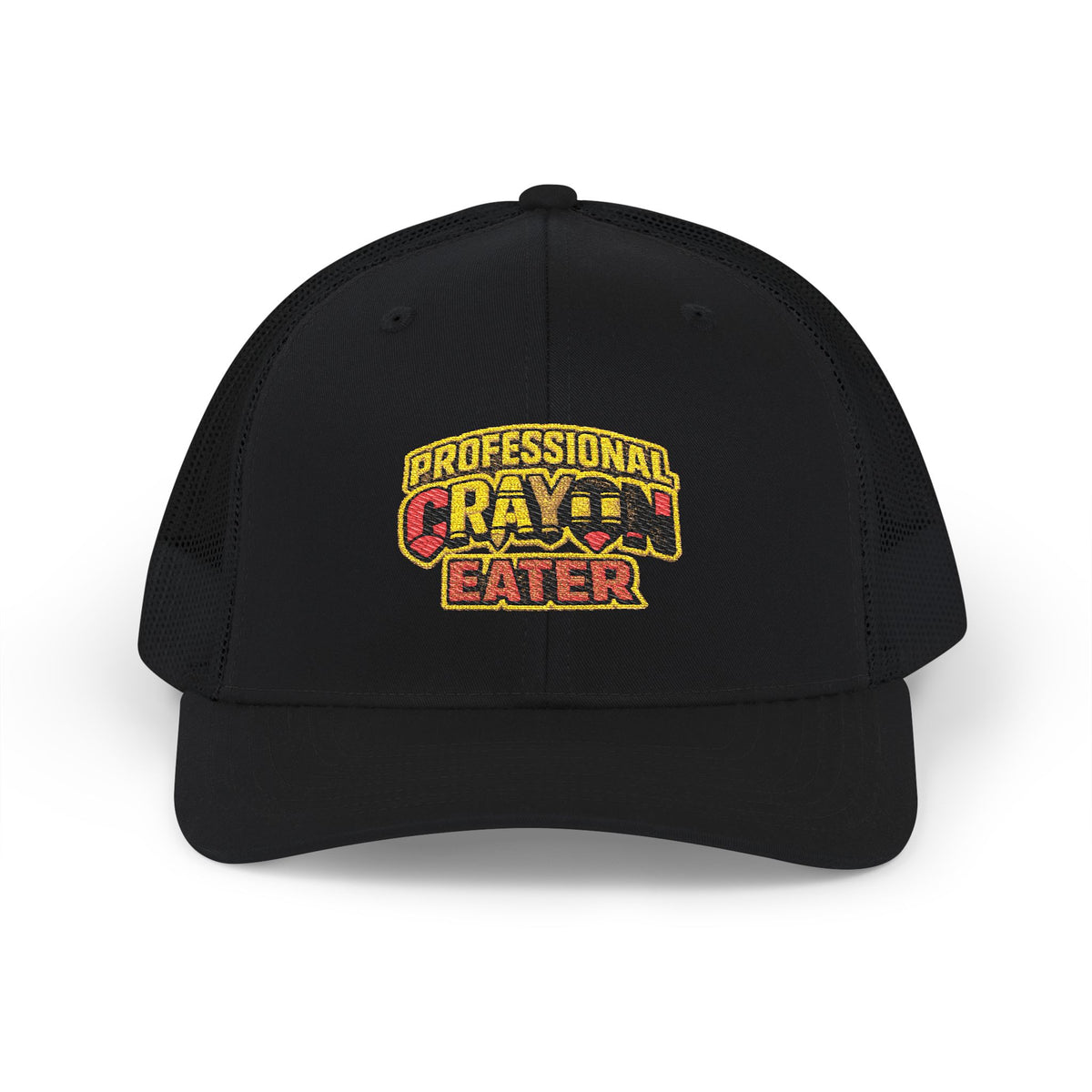 Richardson Professional Crayon Eater Snapback Trucker Cap (Embroidered)