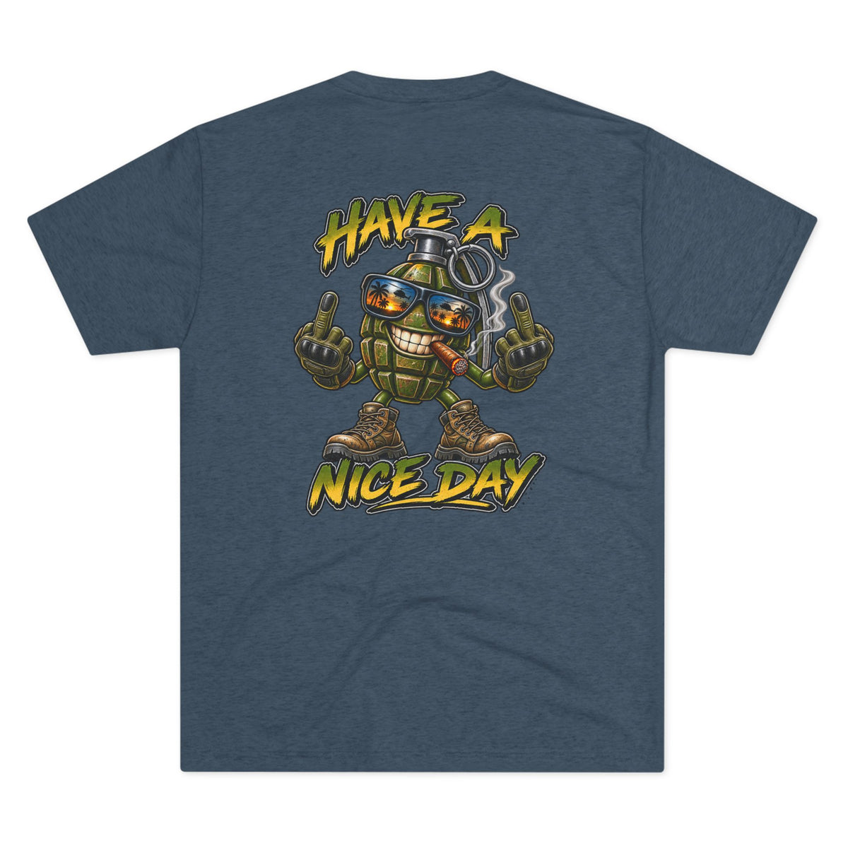 'Send It' RPG Girl & 'Have a Nice Day' Grenade Graphic