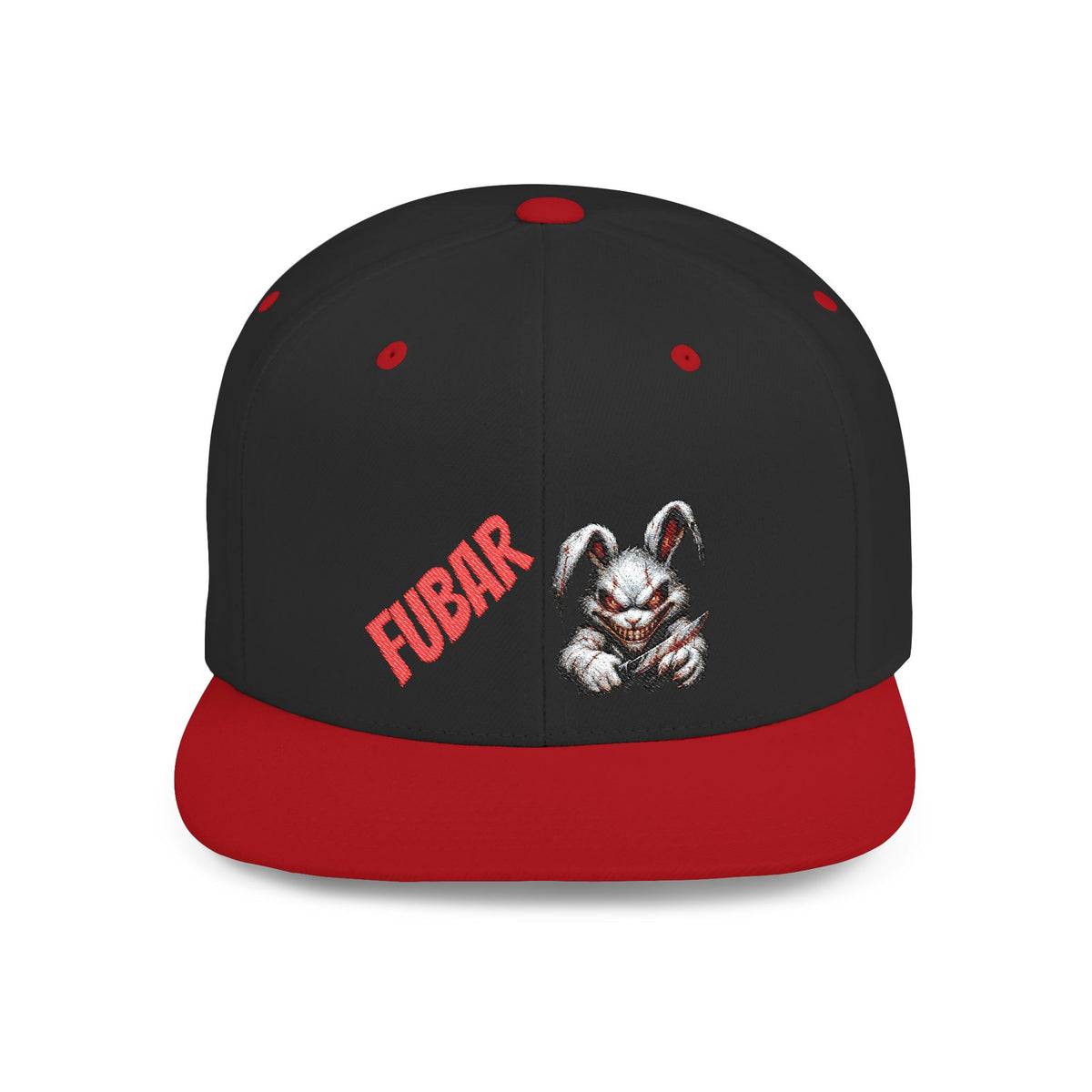 Flat Bill Snapback Rabbit (Hat)