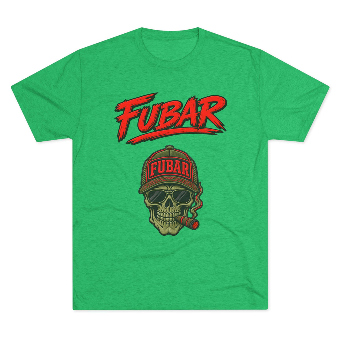 FUBAR Skull & Crest Tee