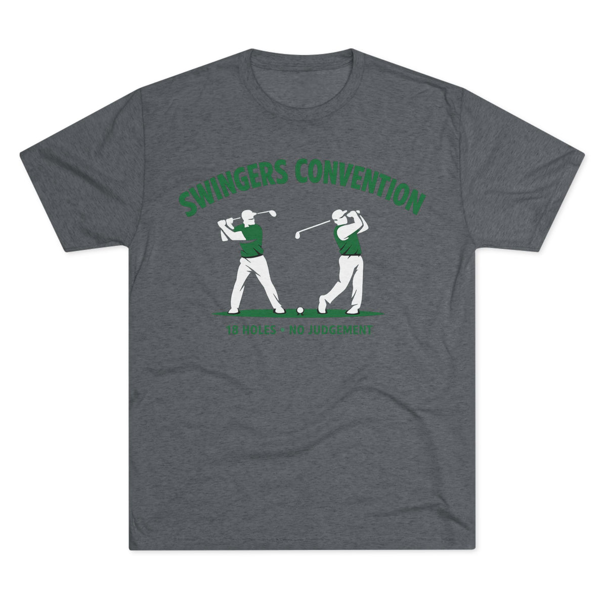 “18 Holes • No Judgement” Funny Golf Shirt