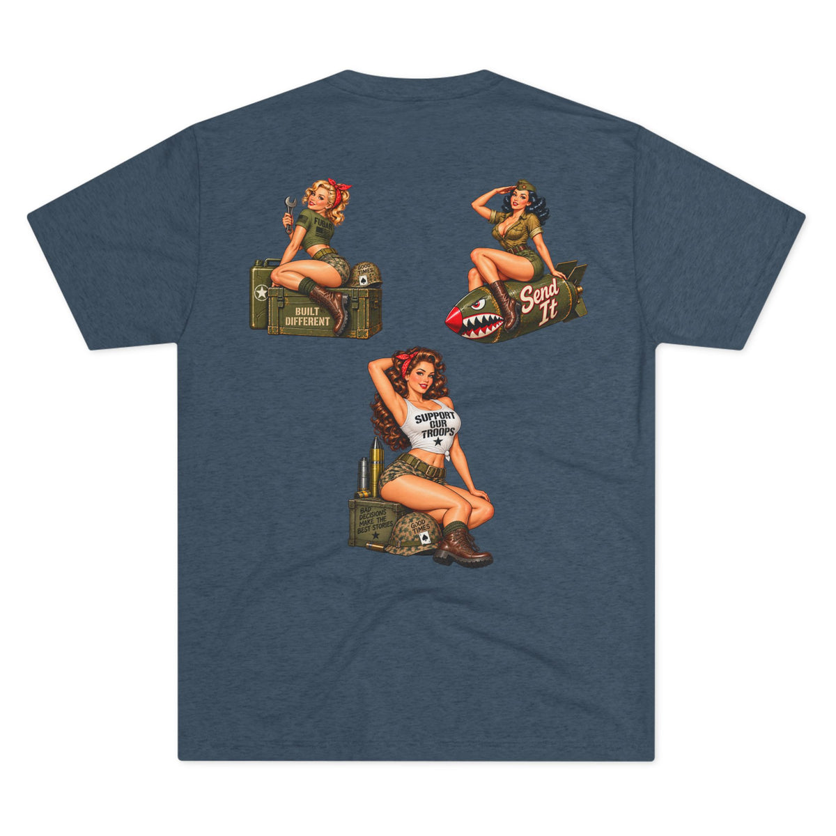 Classic Tee-Vintage Pinup Back