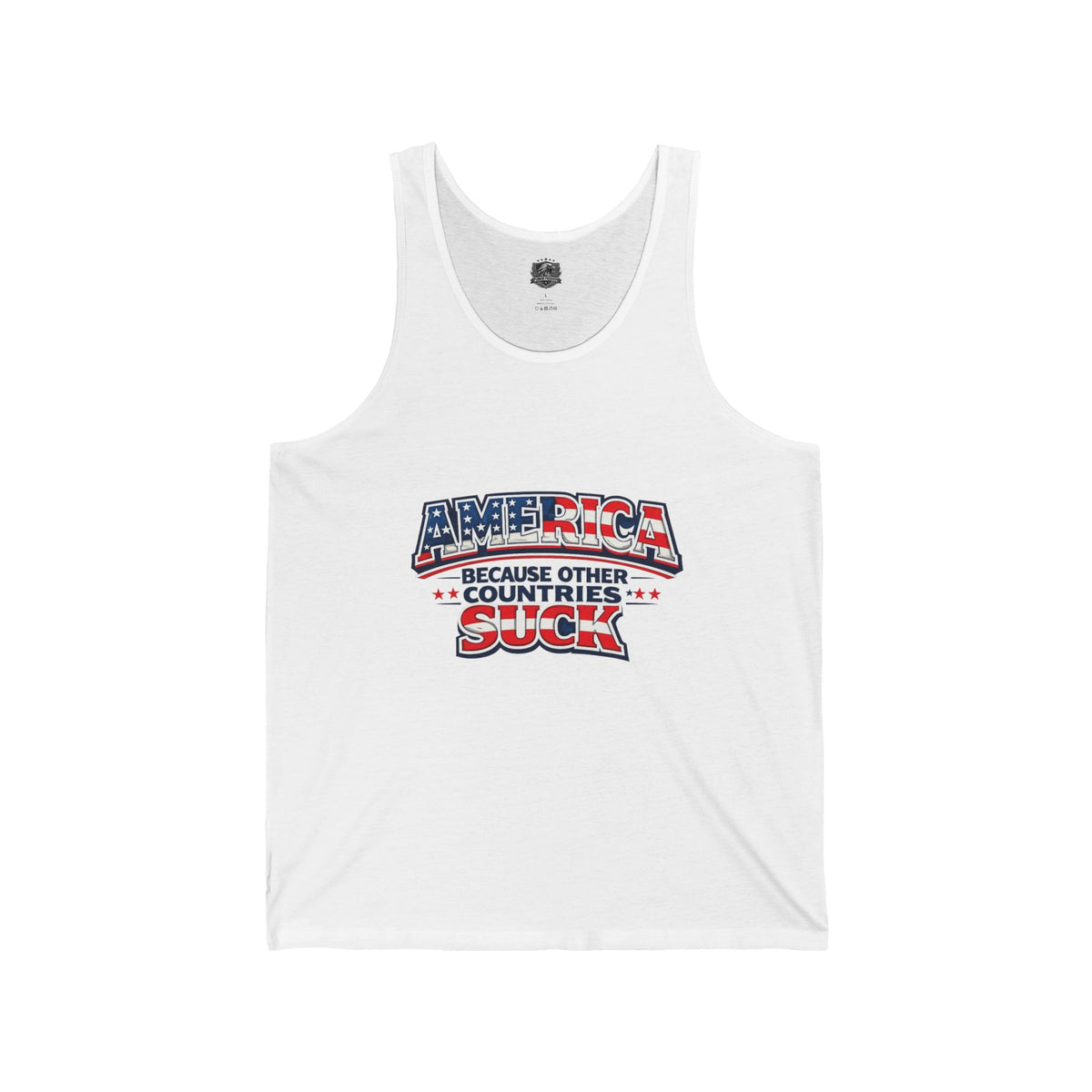 Men's "America Because Other Countries Suck" (Tank Top)