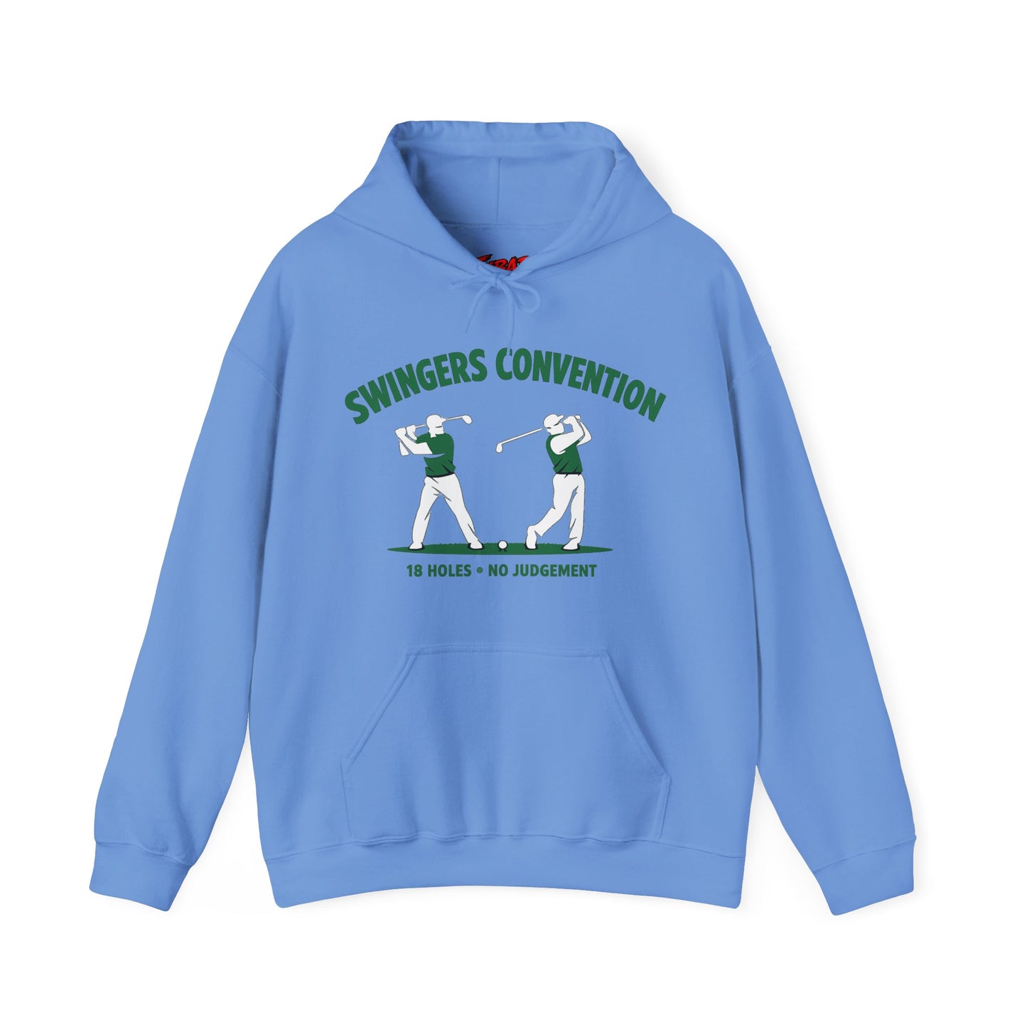Swingers Convention Hoodie (“18 Holes • No Judgement”)