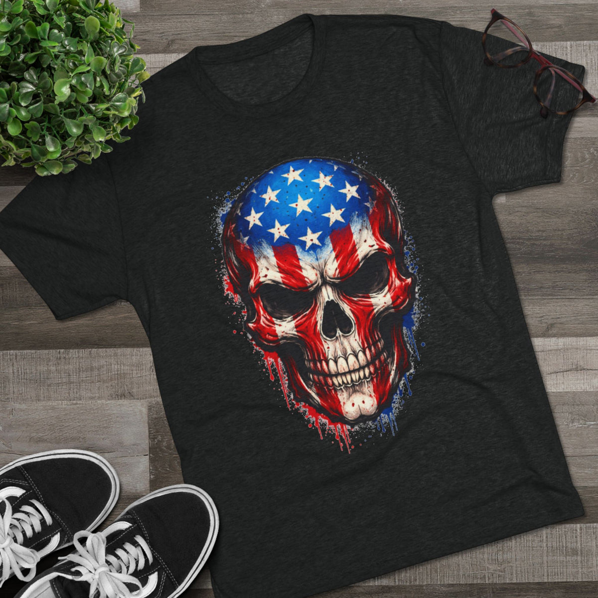 Patriotic Skull (T-Shirt)