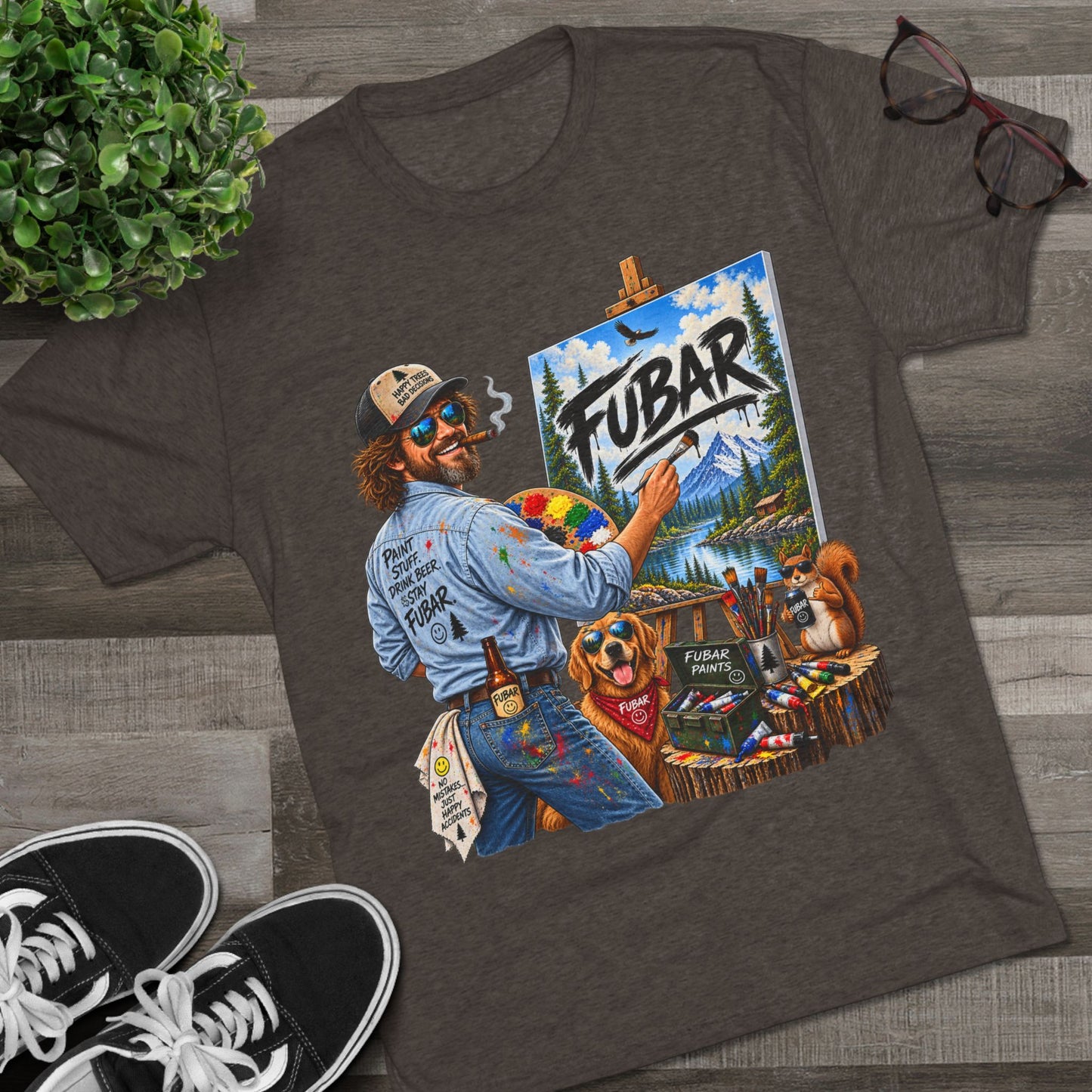 FUBAR Painter Graphic Tee