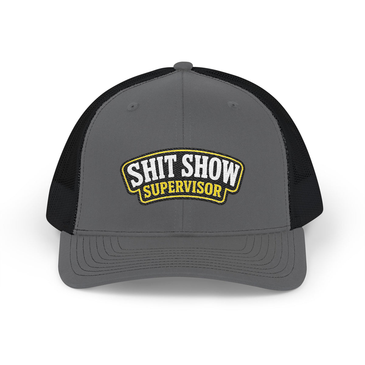 Richardson Trucker Cap — "Shit Show Supervisor" Embroidered