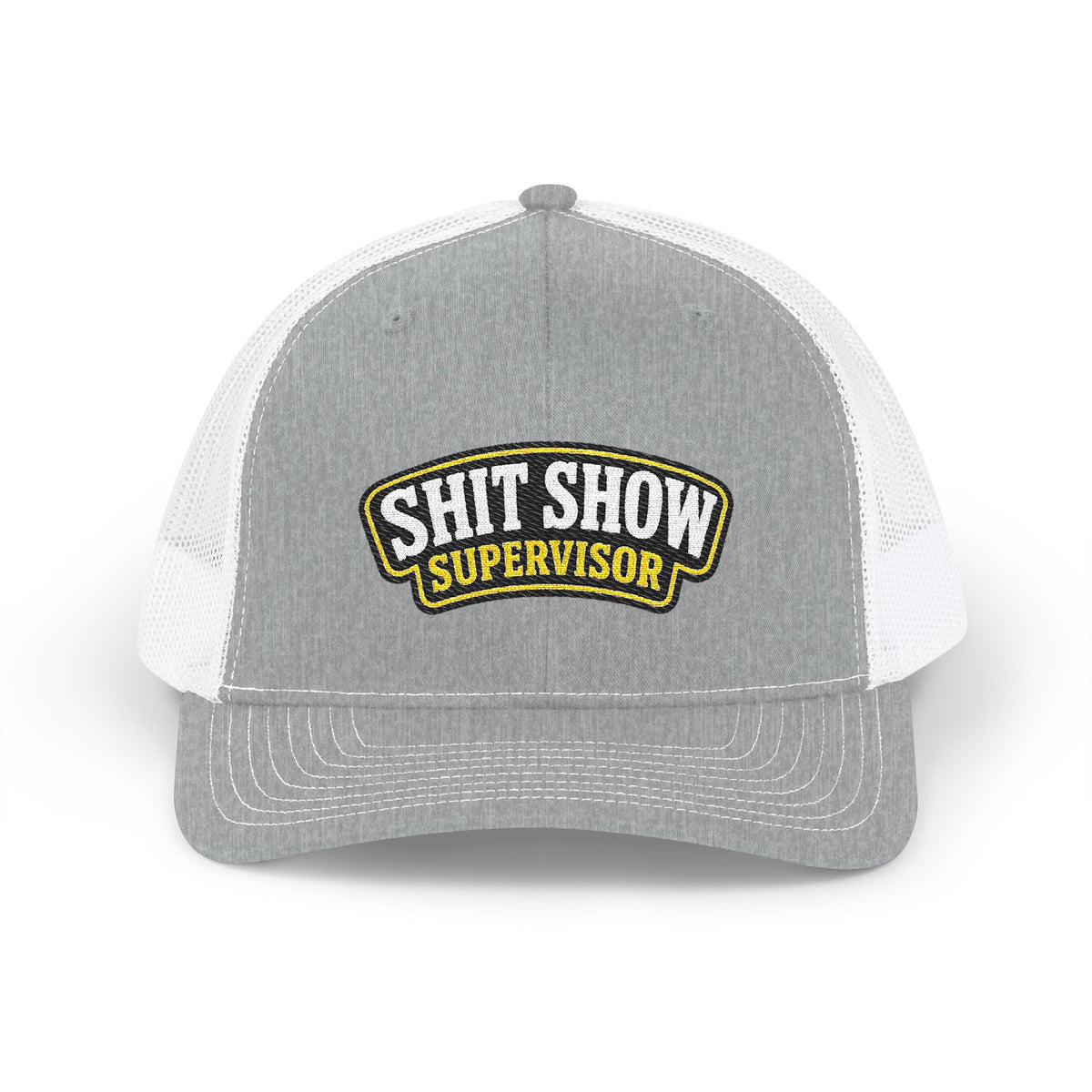 Richardson Trucker Cap — "Shit Show Supervisor" Embroidered