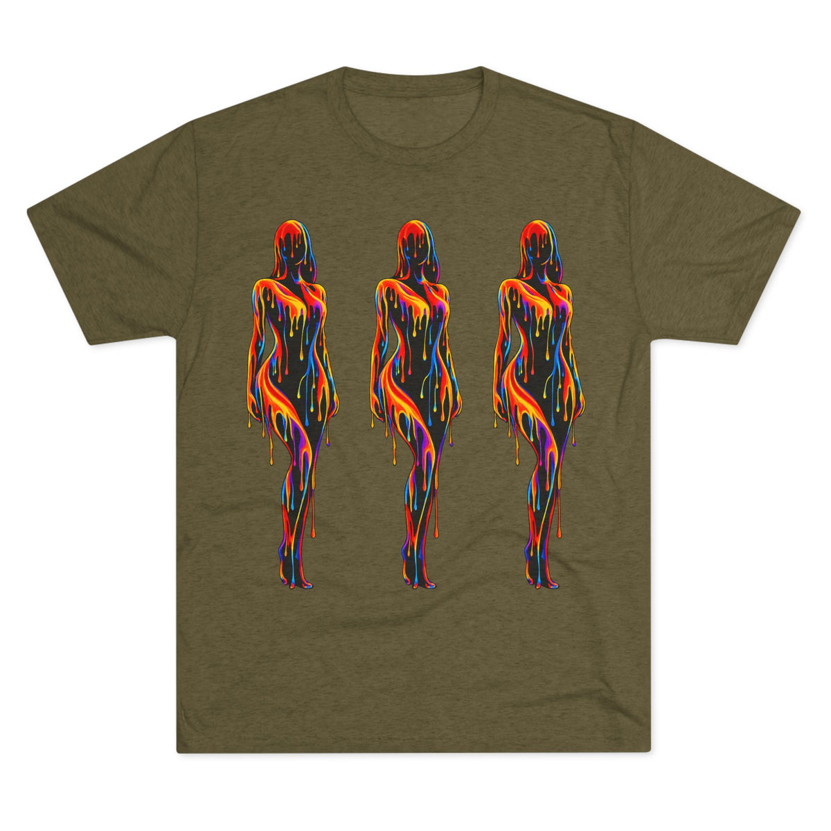 Neon Silhouette Front & American Flag “FUBAR” Back