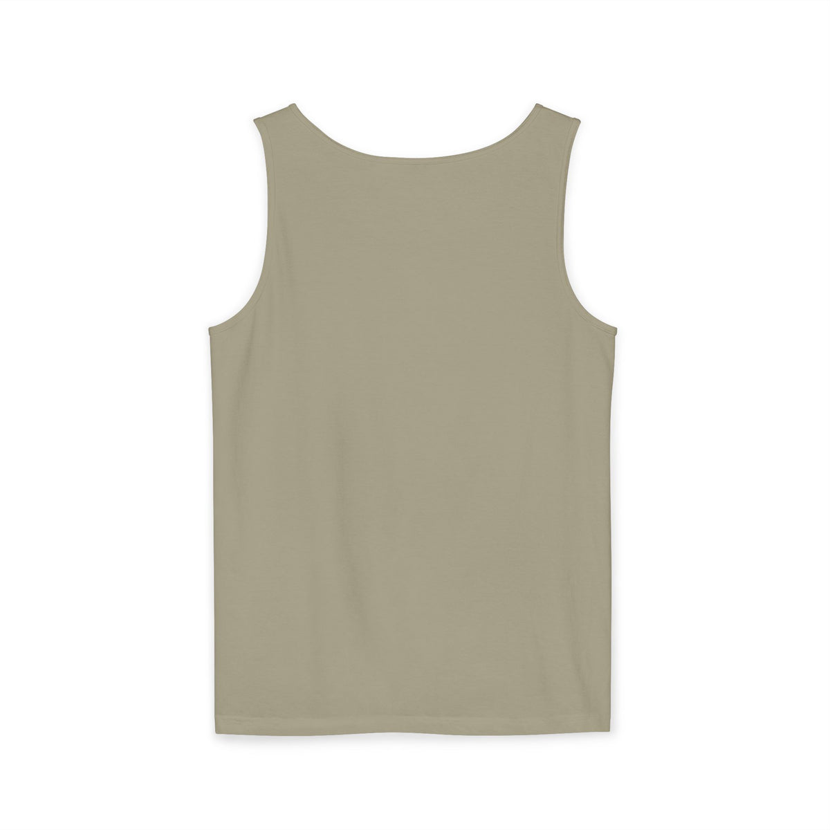 FUBAR Skull Tank Top — Cigar-Smoking Skull with Trucker Hat & Rifle Logo