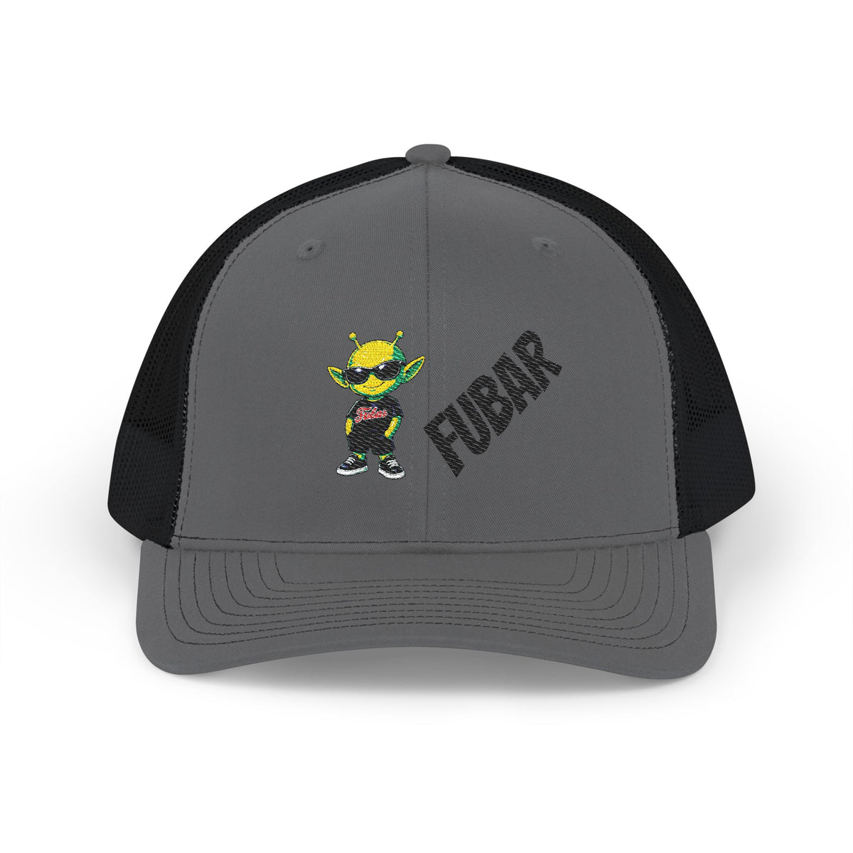 Richardson Alien Trucker Cap Snapback (Embroidered)