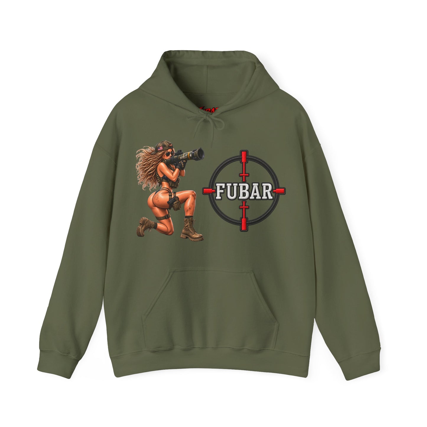 FUBAR Sniper Pin-Up Hoodie