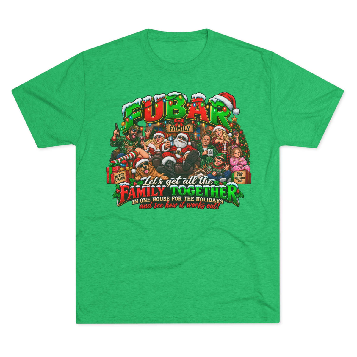 FUBAR Family Christmas Tee