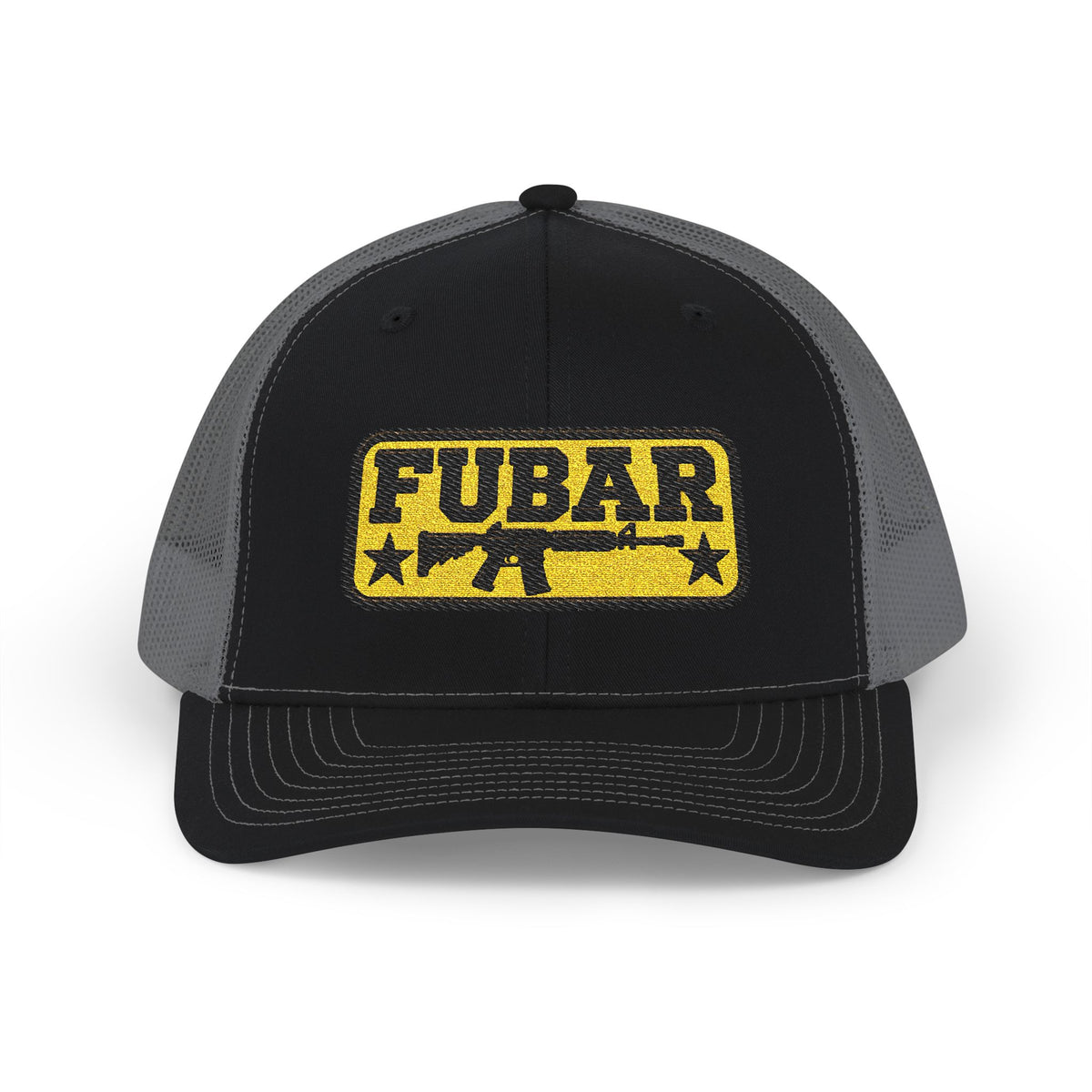 Richardson FUBAR Trucker Cap – Snapback Hat (Embroidered)