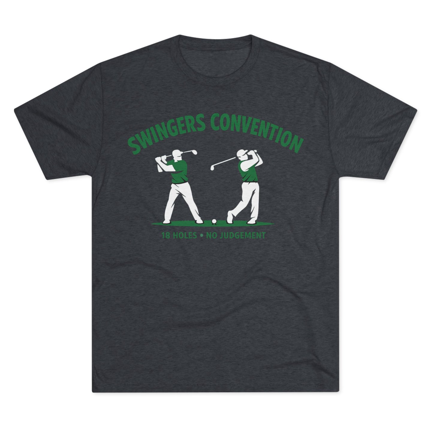 “18 Holes • No Judgement” Funny Golf Shirt