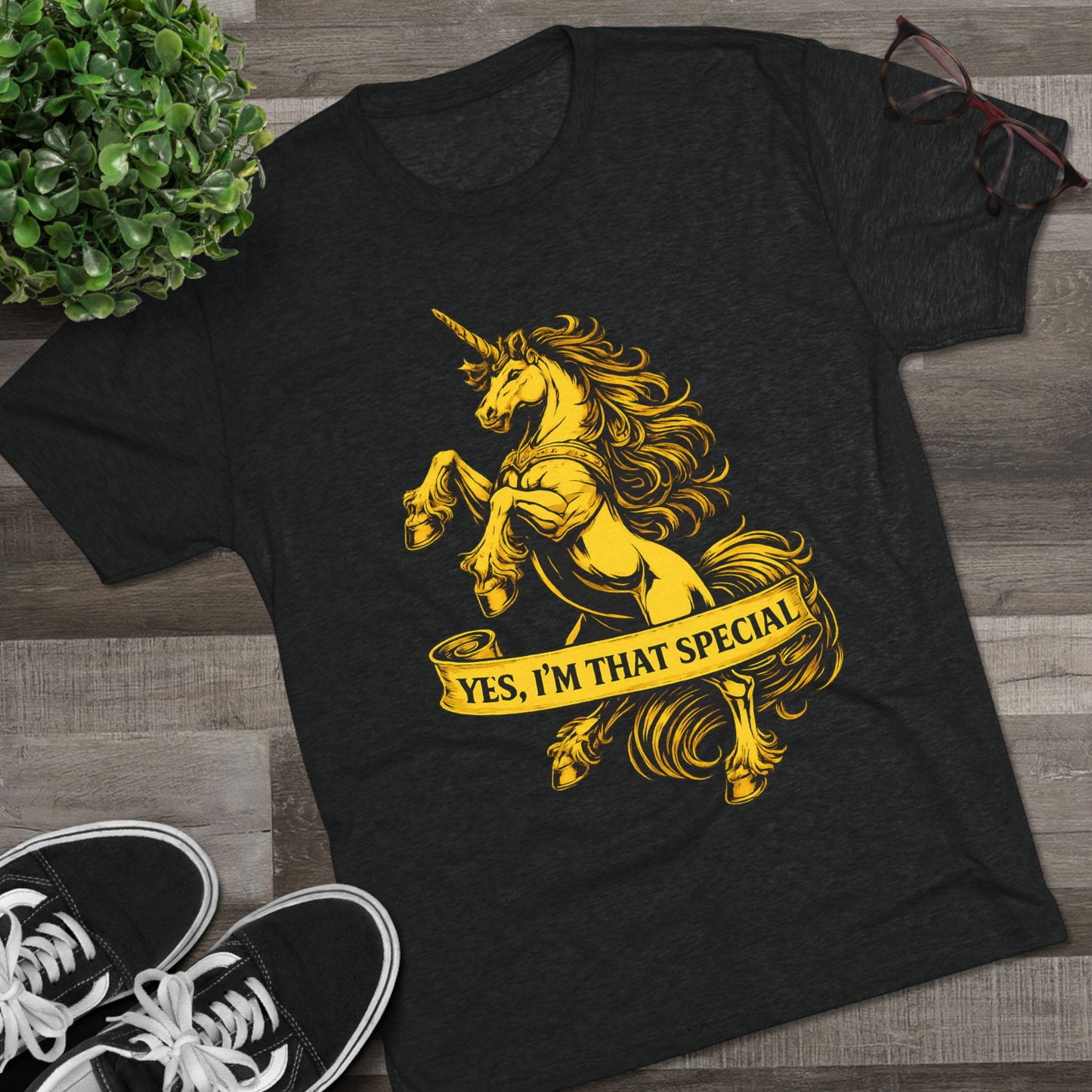 Yes I'm That Special Unicorn Tee — FUBAR Graphic Crew Shirt