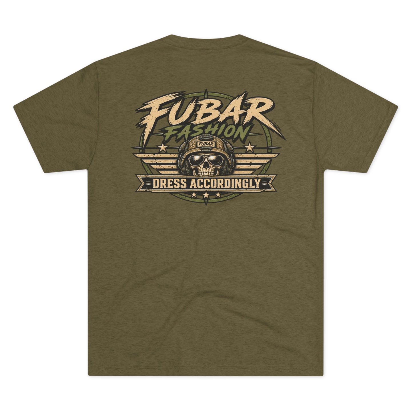 “Built Different” Pin up-Military Shirt