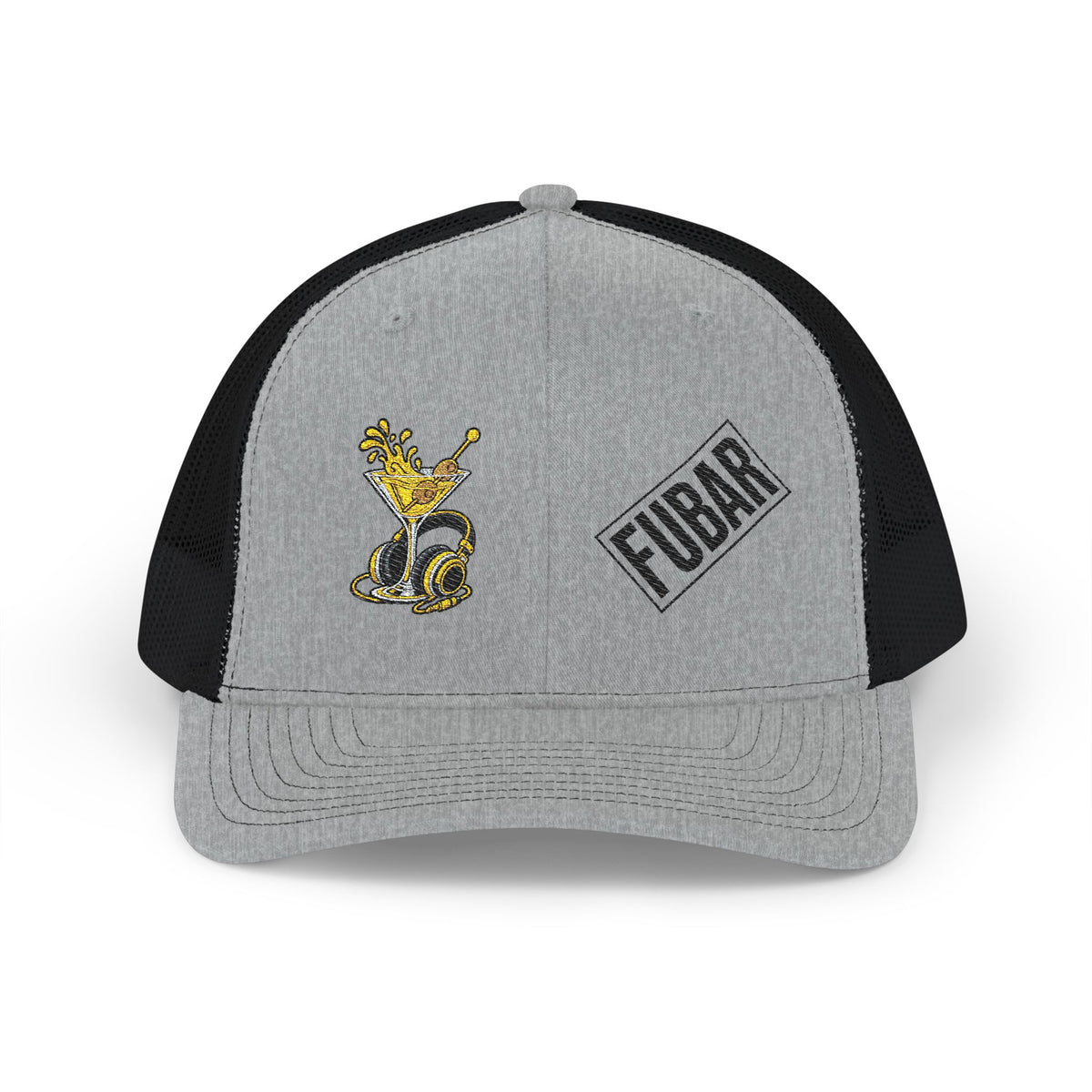 Richardson Trucker Cap Martini Fubar — (Embroidered)