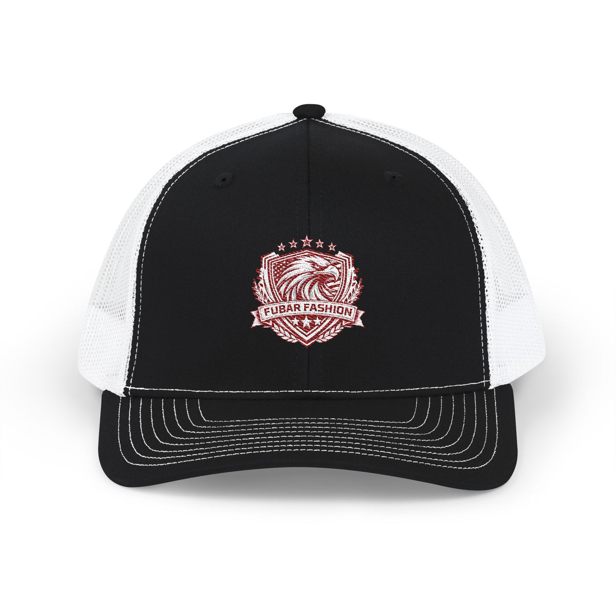 Richardson Trucker Cap — Vintage Crest (Embroidered)