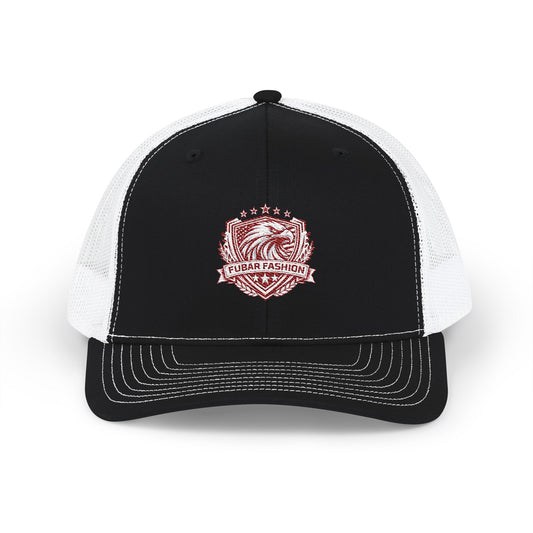 Richardson Trucker Cap — Vintage Crest (Embroidered)