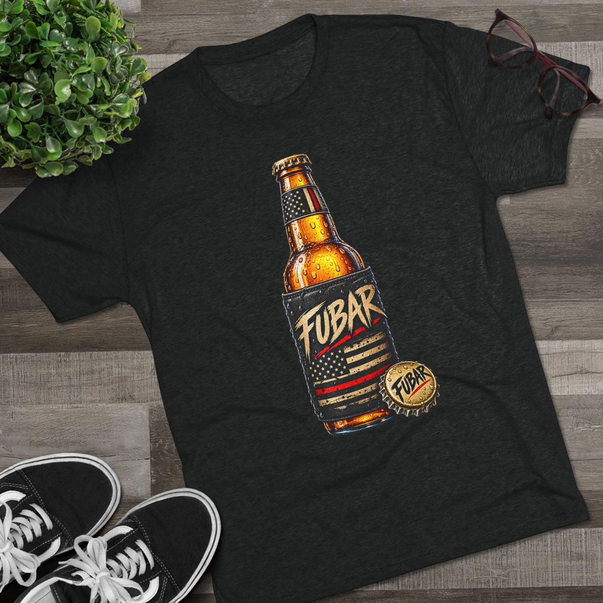 FUBAR Beer Bottle Tee